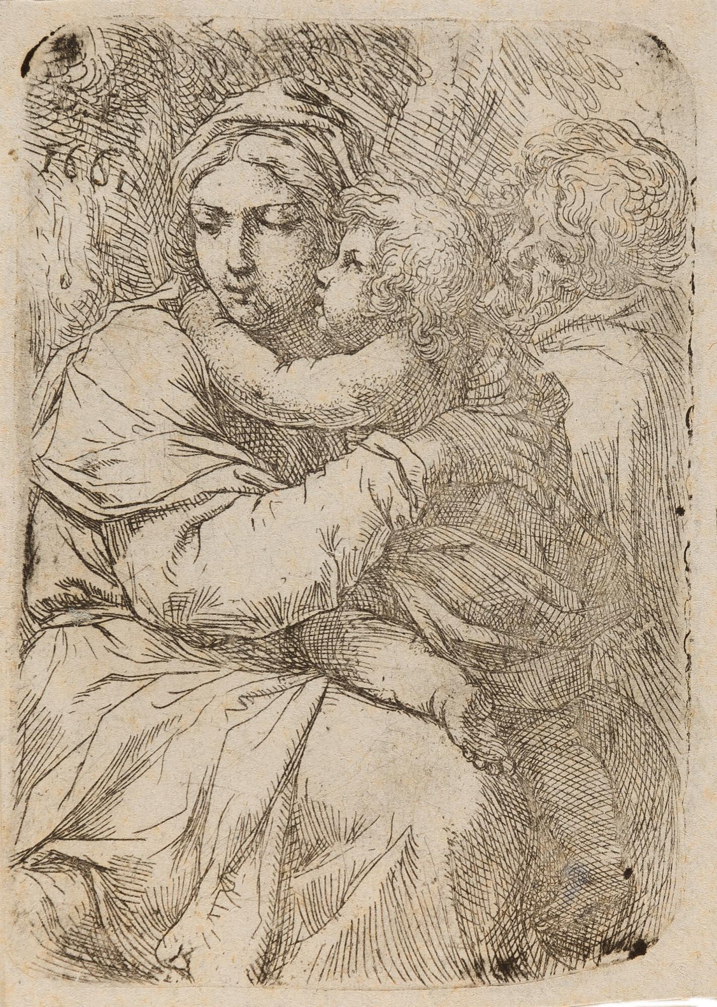 Domenico Peruzzini - Die heilige Familie.