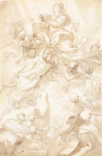 Domenico Piola - L\'Assomption de la Vierge