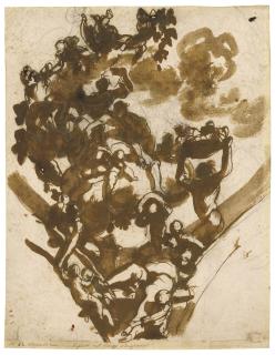 Domenico Piola - Projet de plafond (Allégorie de l’Automne)