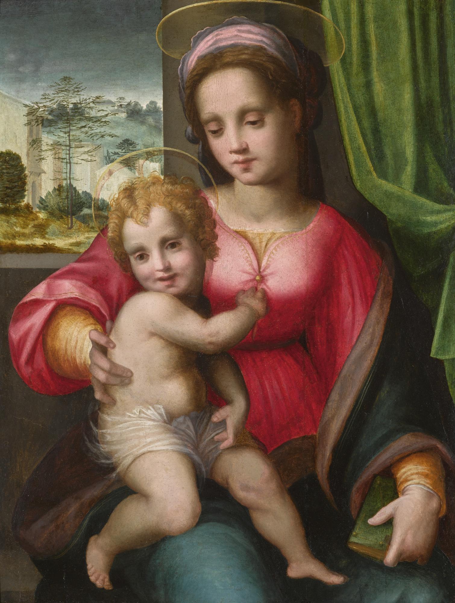 Domenico Puligo - Madonna And Child