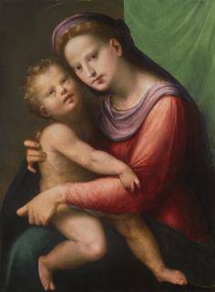 Domenico Puligo - Madonna And Child