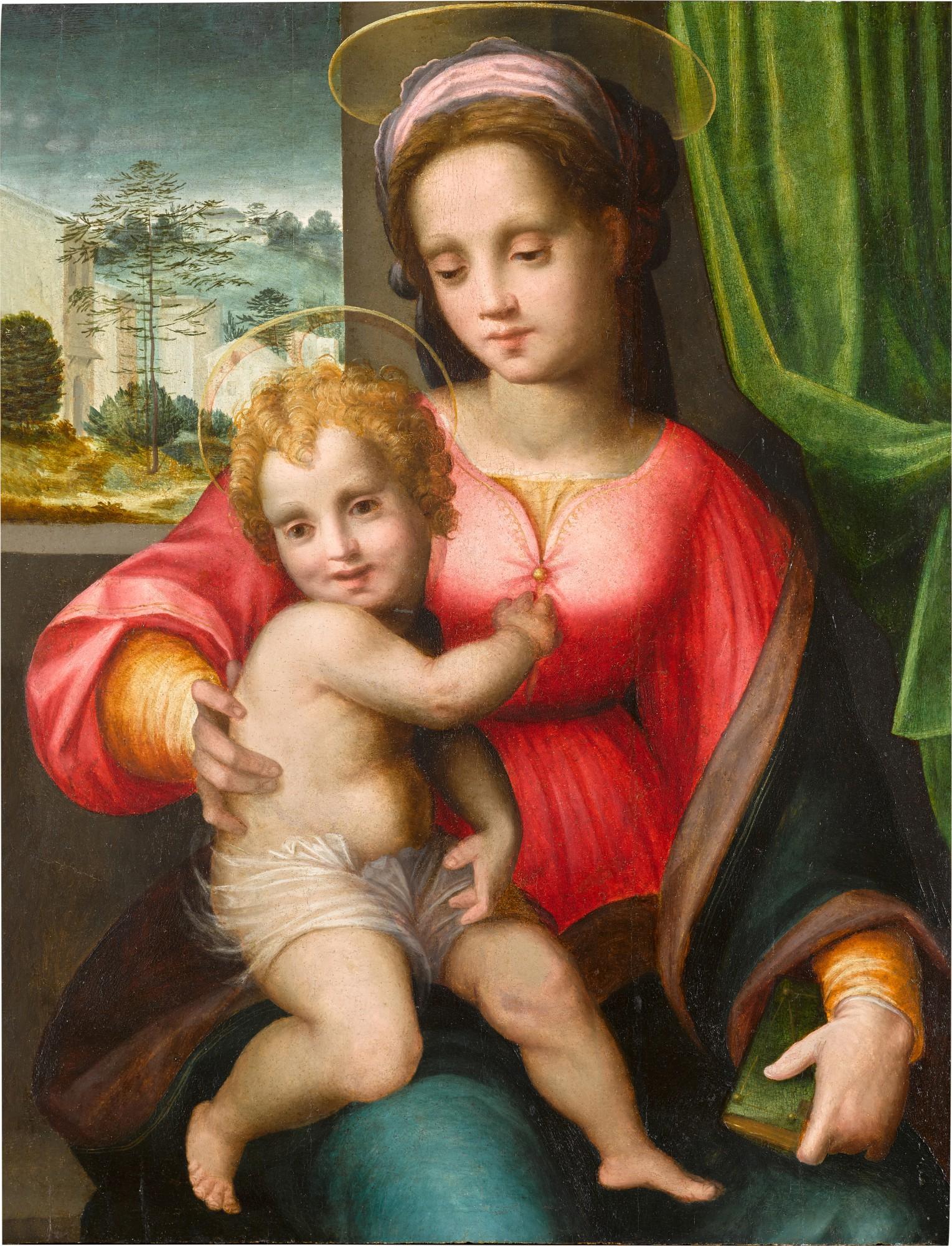 Domenico Puligo - Madonna And Child