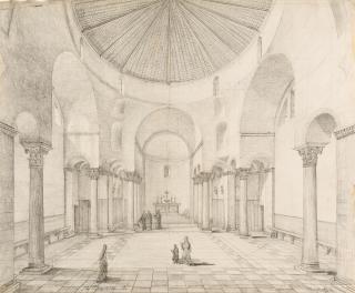 Domenico Quaglio - „Sta. Fosca a Torcello“.