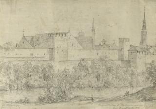 Domenico Quaglio - The Angerkloster