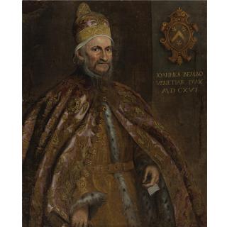 Domenico Robusti - Portrait Of The Doge Giovanni Bembo