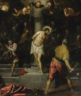 Domenico Robusti - The Flagellation Of Christ