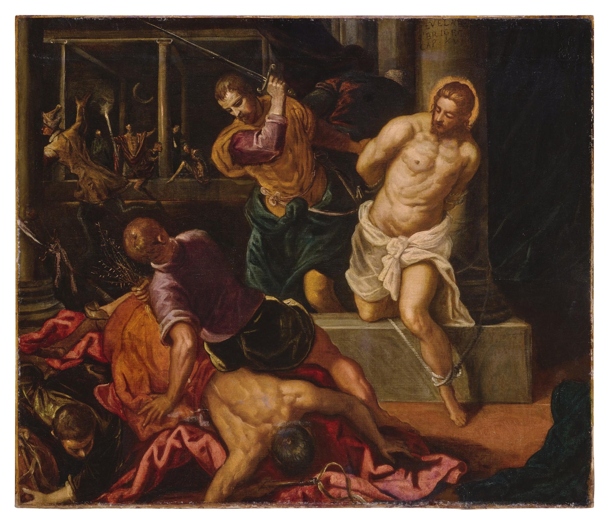 Domenico Robusti - The Vision of Saint Bridget