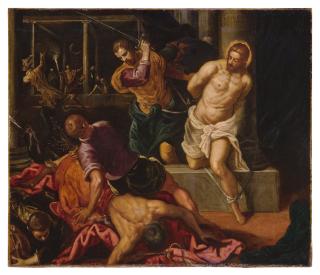 Domenico Robusti - The Vision of Saint Bridget