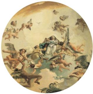 Domenico Tiepolo - L\'Immaculée Conception