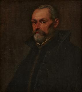 Domenico Tintoretto - Portrait Of A Gentleman, Half Length