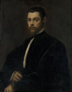 Domenico Tintoretto - Portrait Of A Gentleman, Half-Length