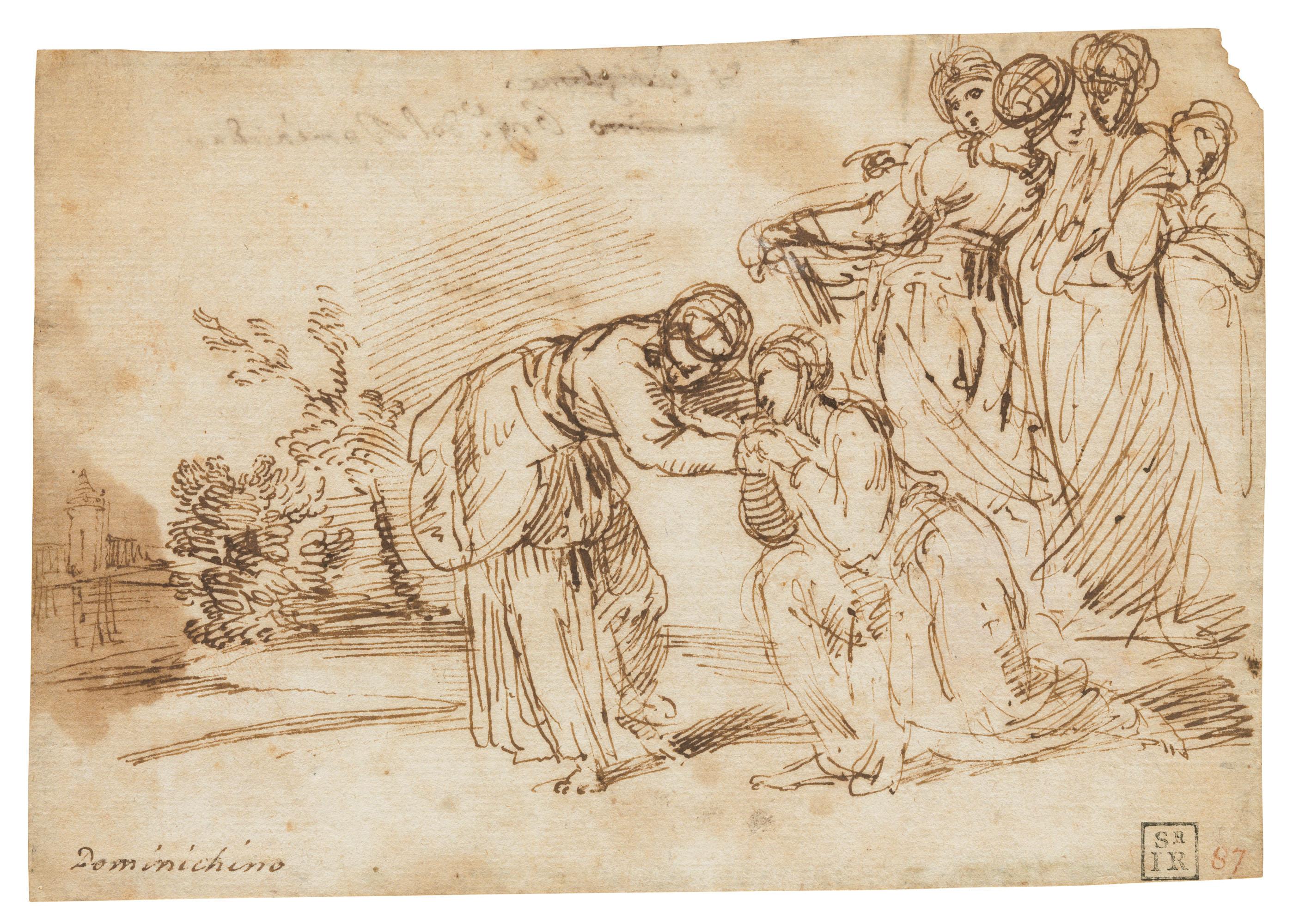 Domenico Zampieri, Il Domenichino - The Finding of Moses