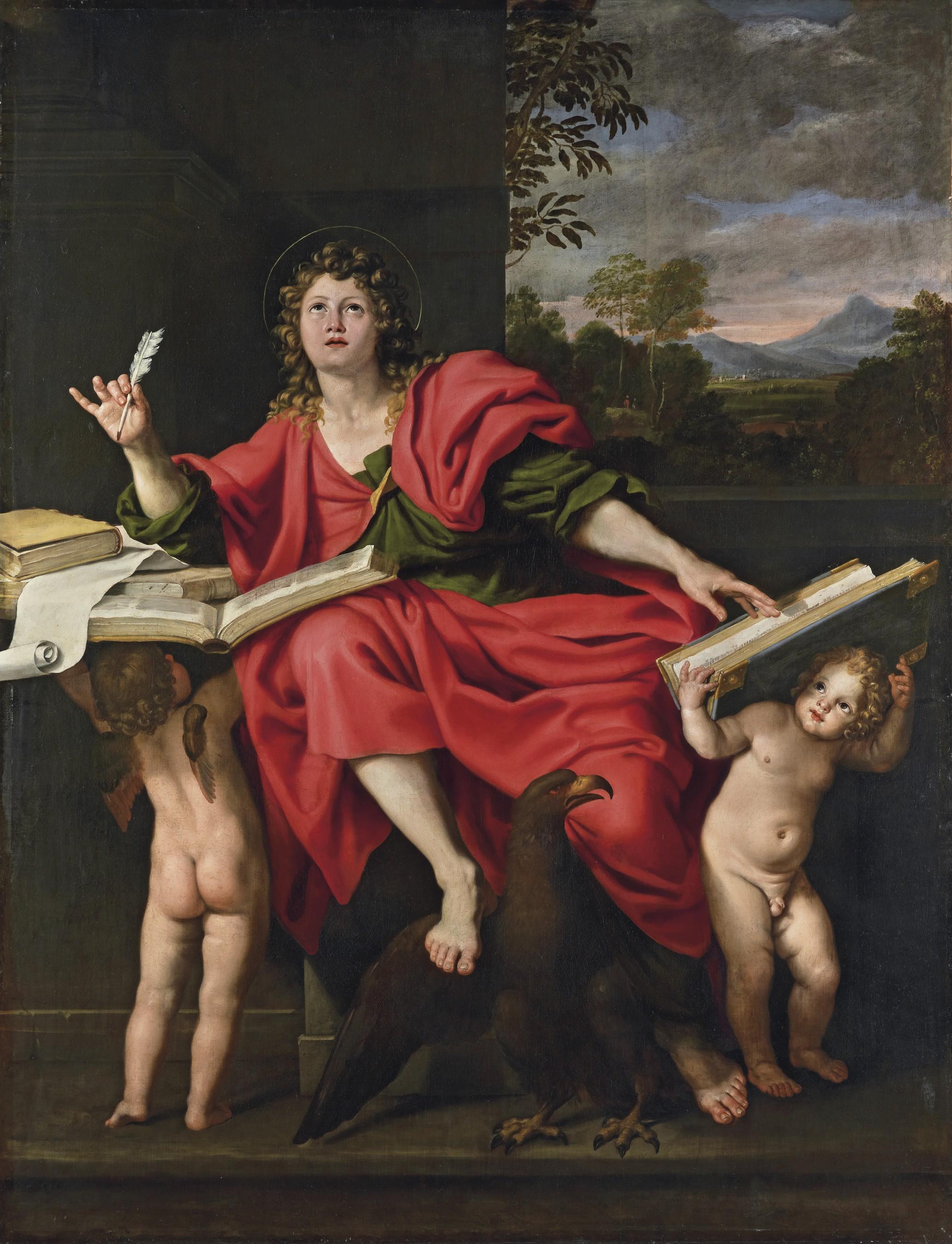 Domenico Zampieri - Saint John the Evangelist