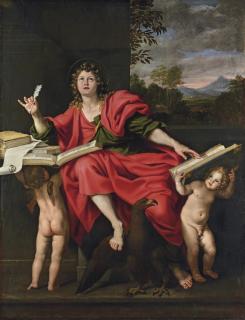 Domenico Zampieri - Saint John the Evangelist
