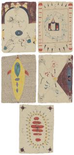 Domenico Zindato - Five Playing Cards, 1993-1994