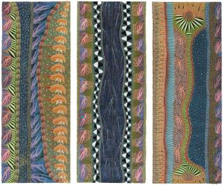 Domenico Zindato - Untitled (Triptych), 2012