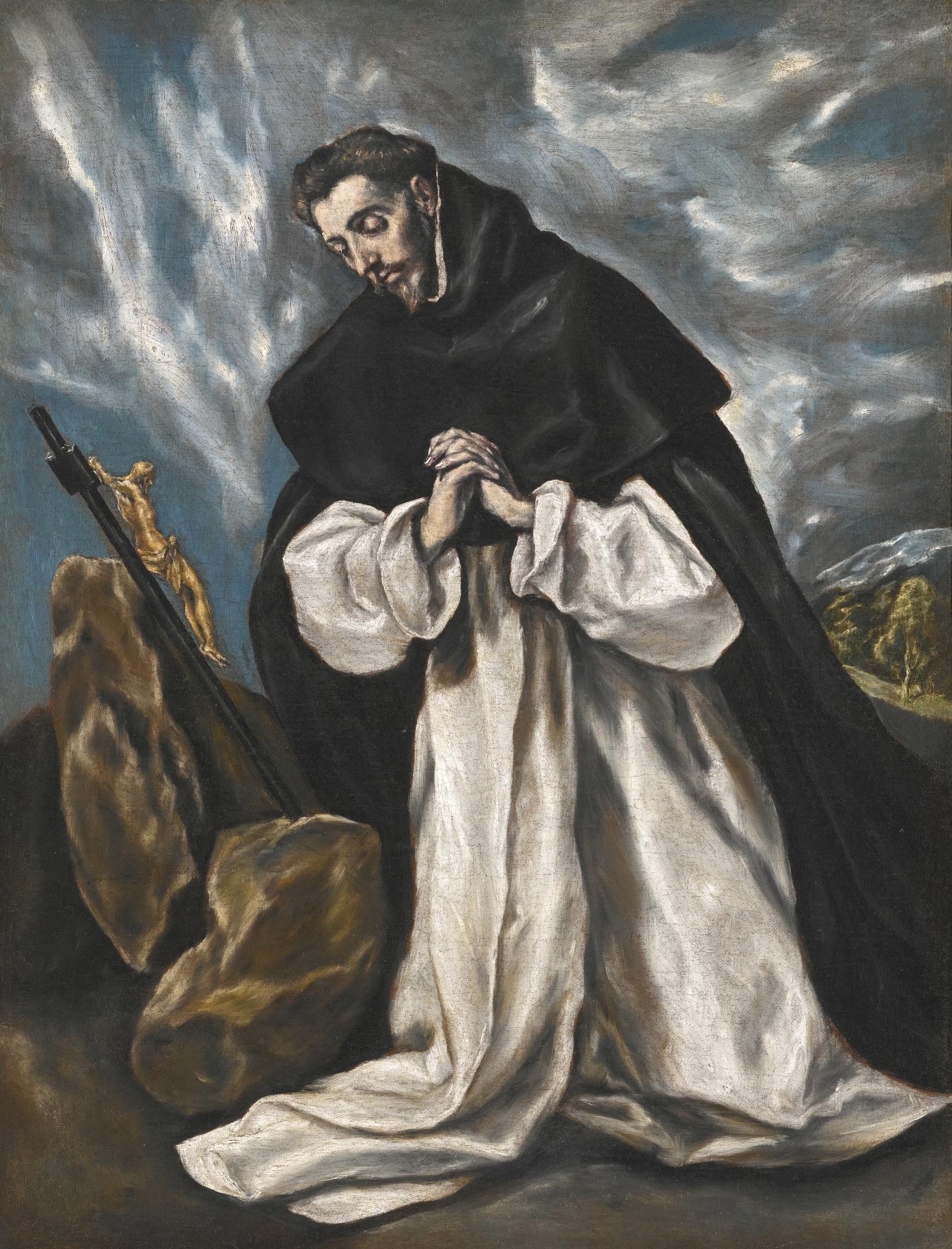 Domenikos Theotokopoulos - Saint Dominic In Prayer