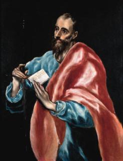 Doménikos Theotokópoulos - Saint Paul