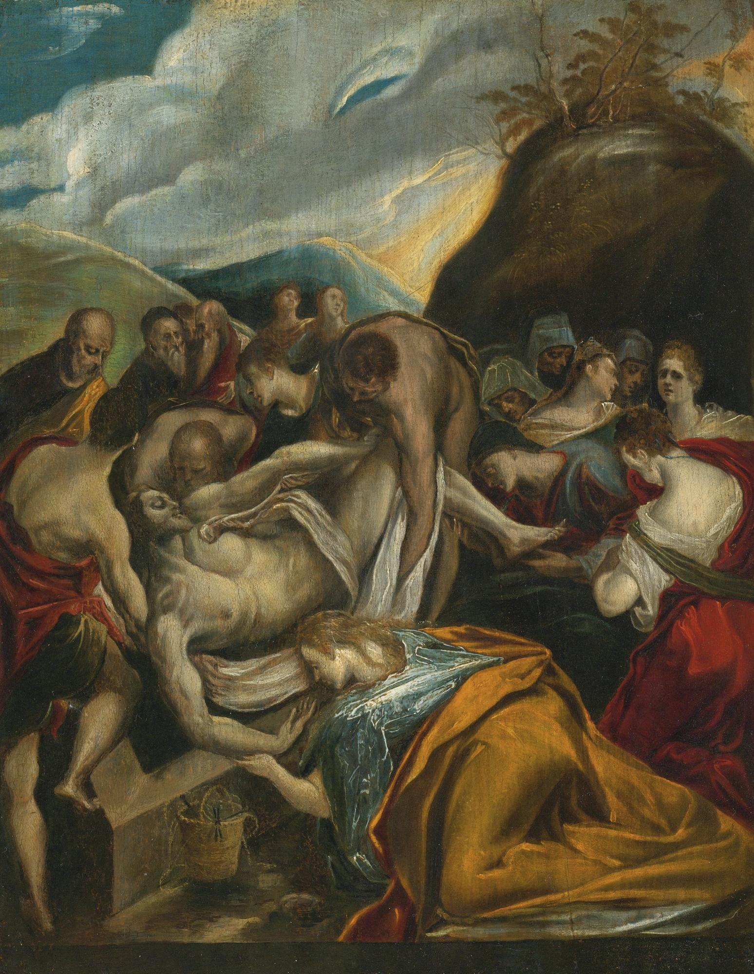 Domenikos Theotokopoulos - The Entombment Of Christ