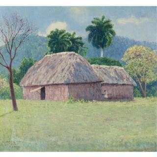 Domingo Enriques Ramos - Bohío Cubano En El Valle De San Luis