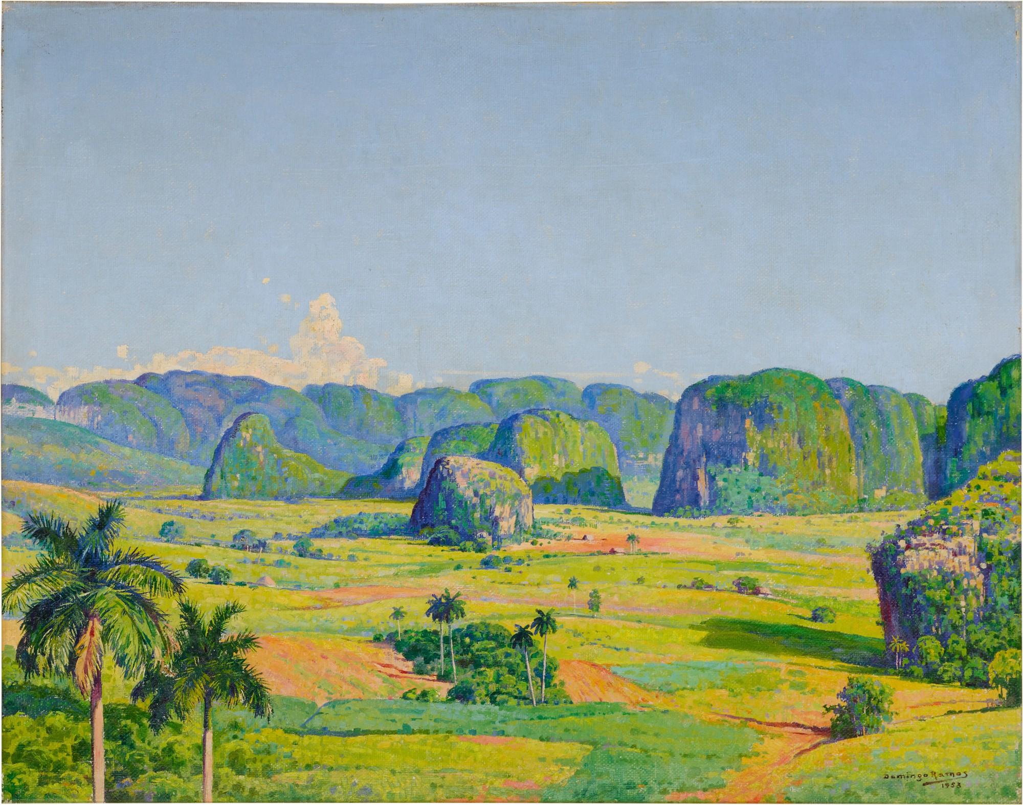 Domingo  Ramos - Paisaje de Viñales