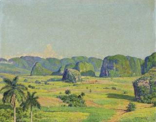 Domingo Ramos - Paisaje de Viñales