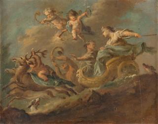 Dominik Kindermann - Diana auf ihrem Jagdschlitten