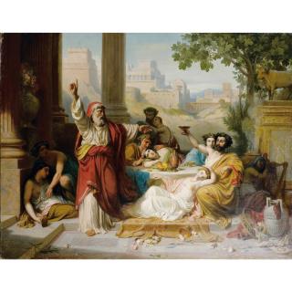 Dominique-Antoine-Jean-Baptiste Magaud - Jérémie Reprochant Aux Juifs Leurs Dérèglements