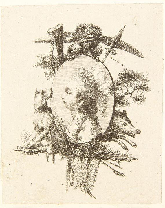 Dominique Vivant Denon - 3 Blätter: \