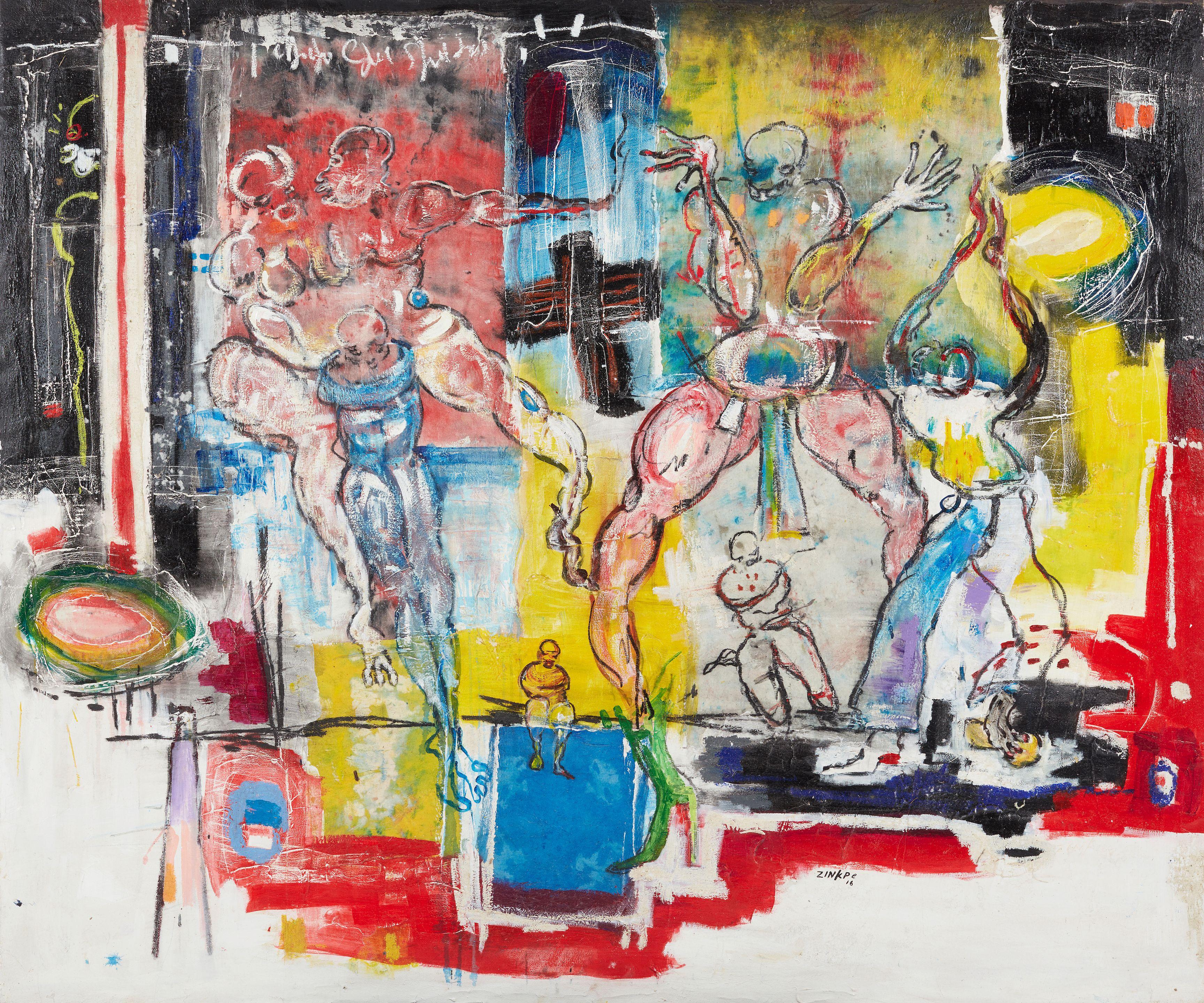 Dominique Zinkpe - A minuit, 2016