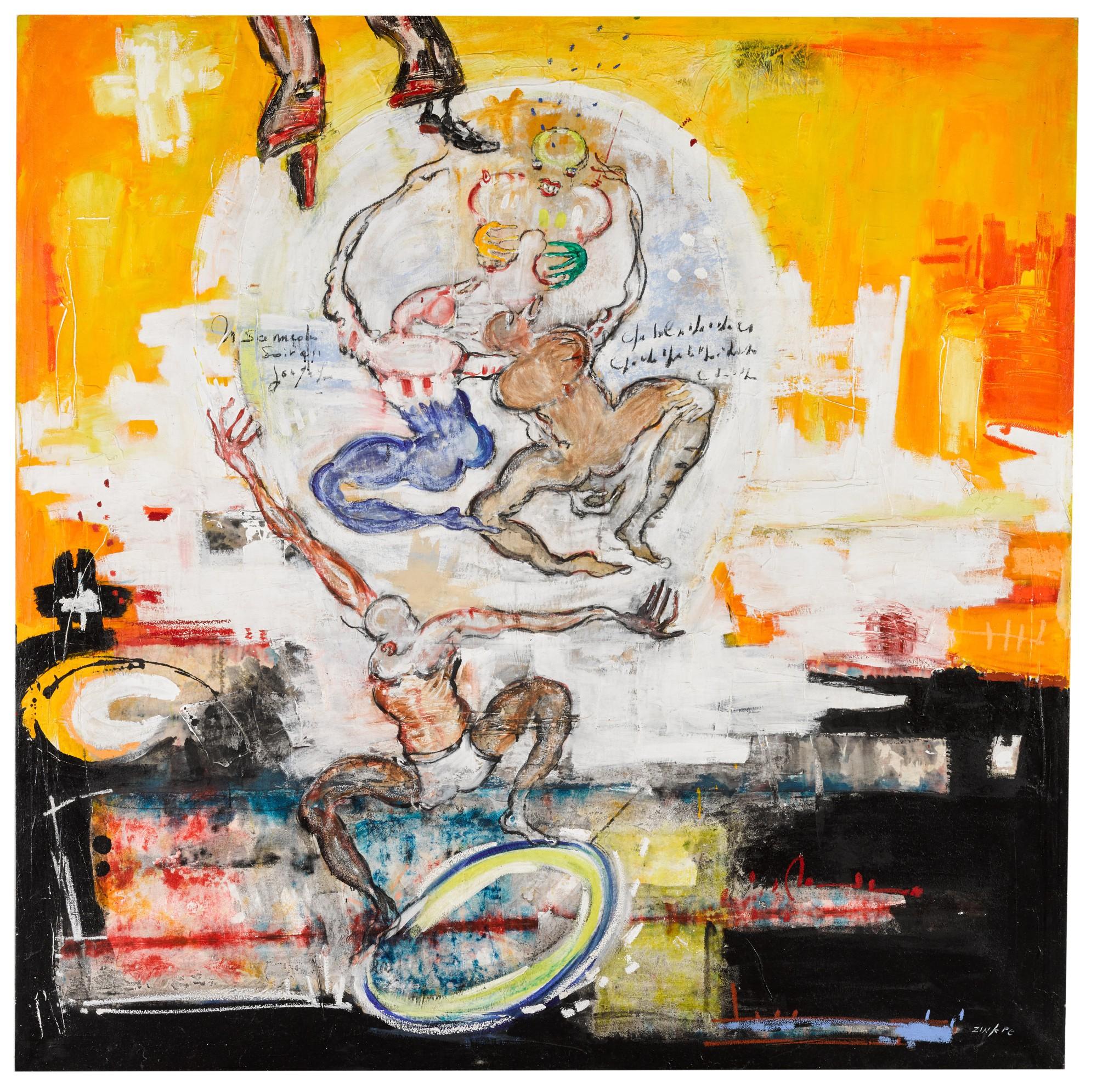 Dominique Zinkpè - Plaisir Nocturn, 2019