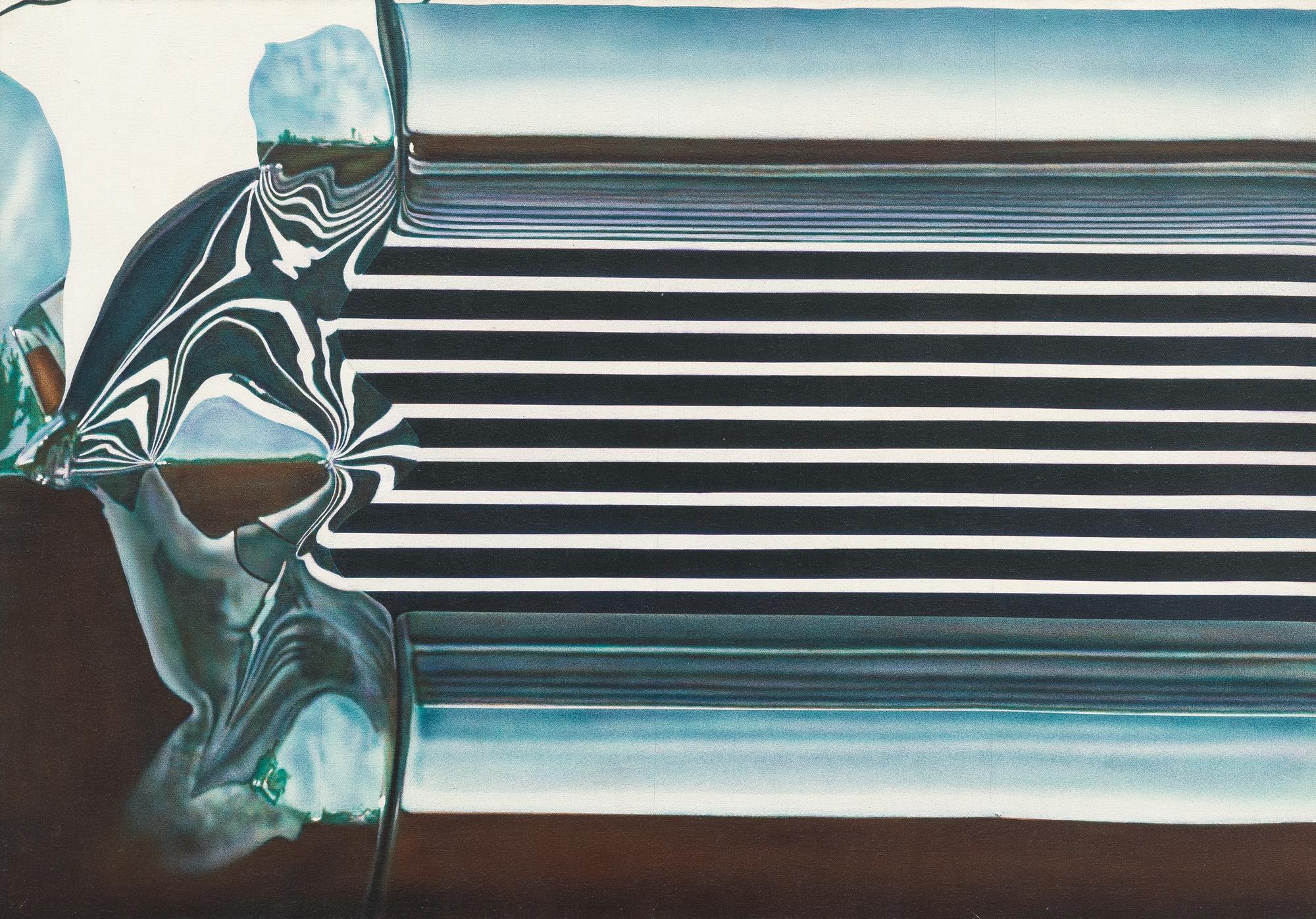 Don Eddy - „Detail 1 of Bumper Section XII: Isla Vista“