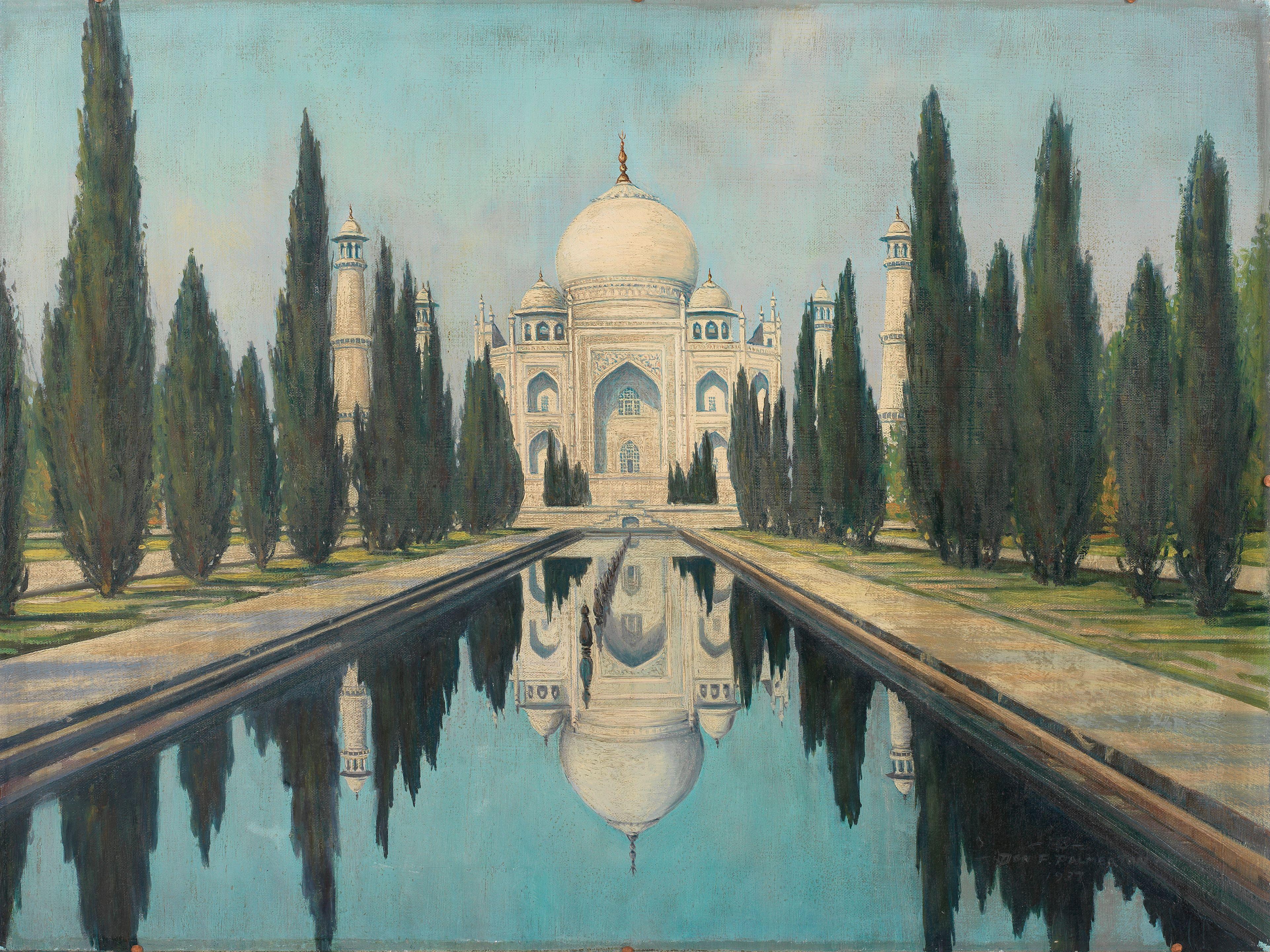 Don F. Palmerton - The Taj Mahal unframed