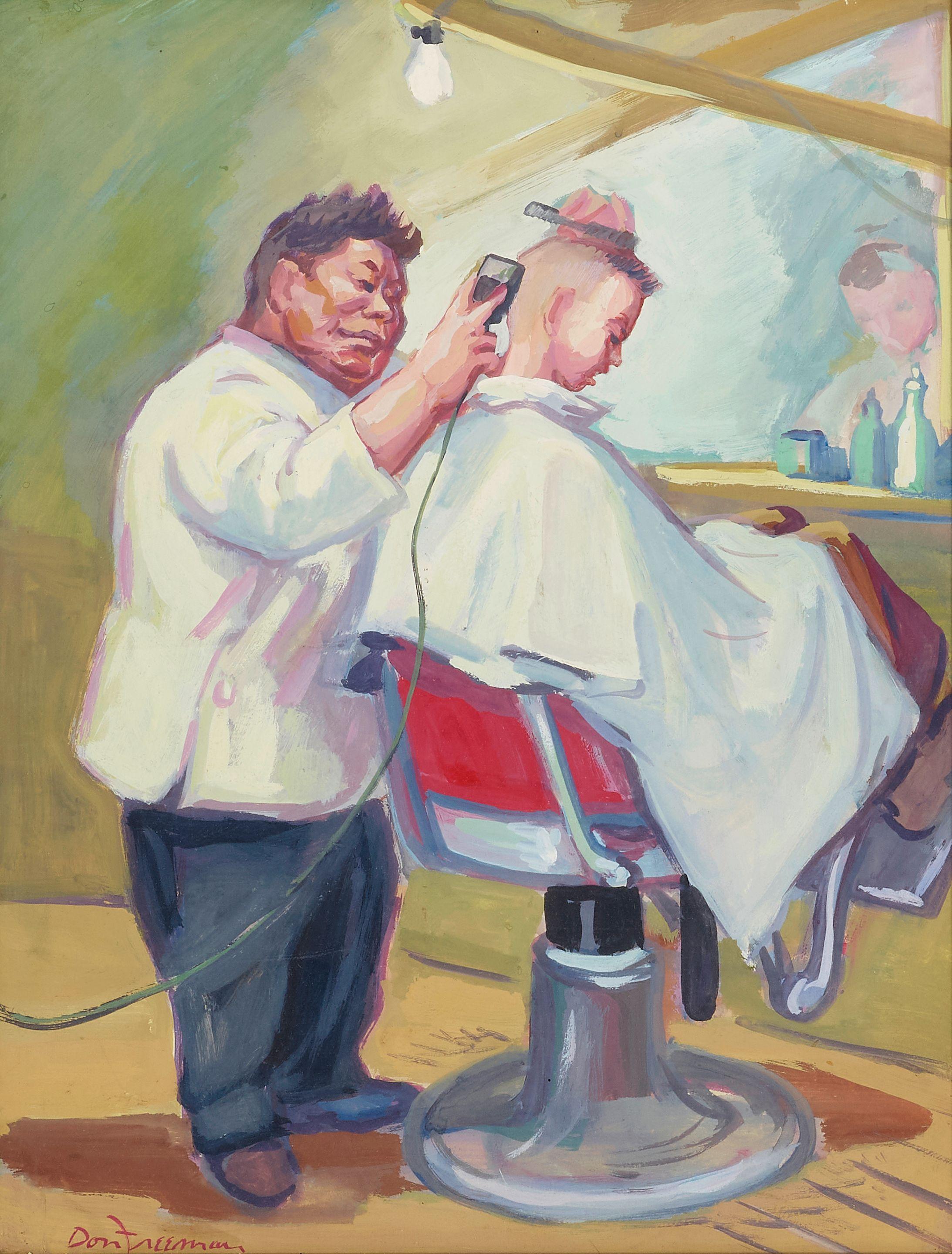 Don Freeman - The Barber Shop