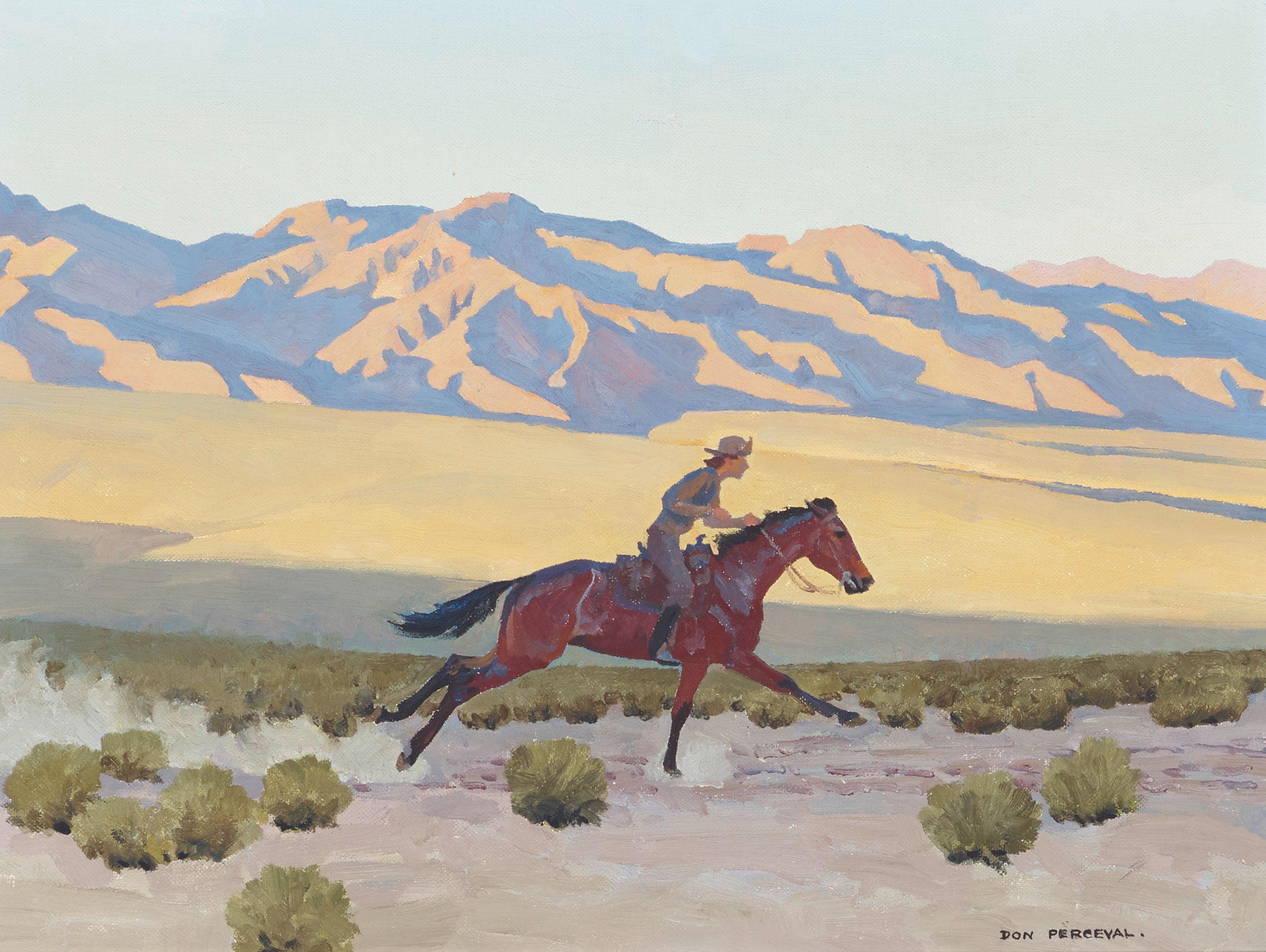 Don Louis Perceval - Pony Express Rider