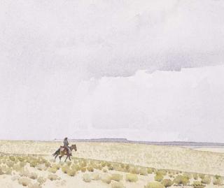 Don Perceval - Rider on the Plains