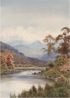 Donald A.Paton - In the Trossachs above Arduli, near Loch Lomond, Argyll