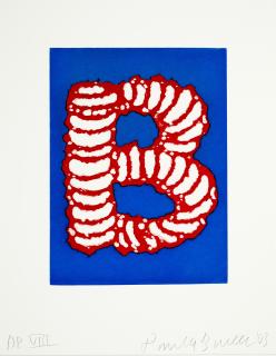 Donald Baechler - Alphabet