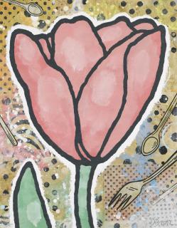 Donald Baechler - Another Tulip