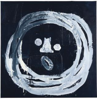 Donald Baechler - Black Painting