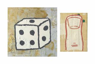 Donald Baechler - Die (for David); A Finger for Earl