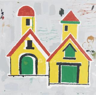 Donald Baechler - His & Hers