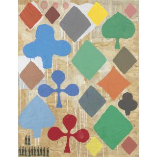 Donald Baechler - Large Suit #5