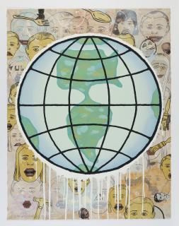 Donald Baechler - Lincoln Center Globe