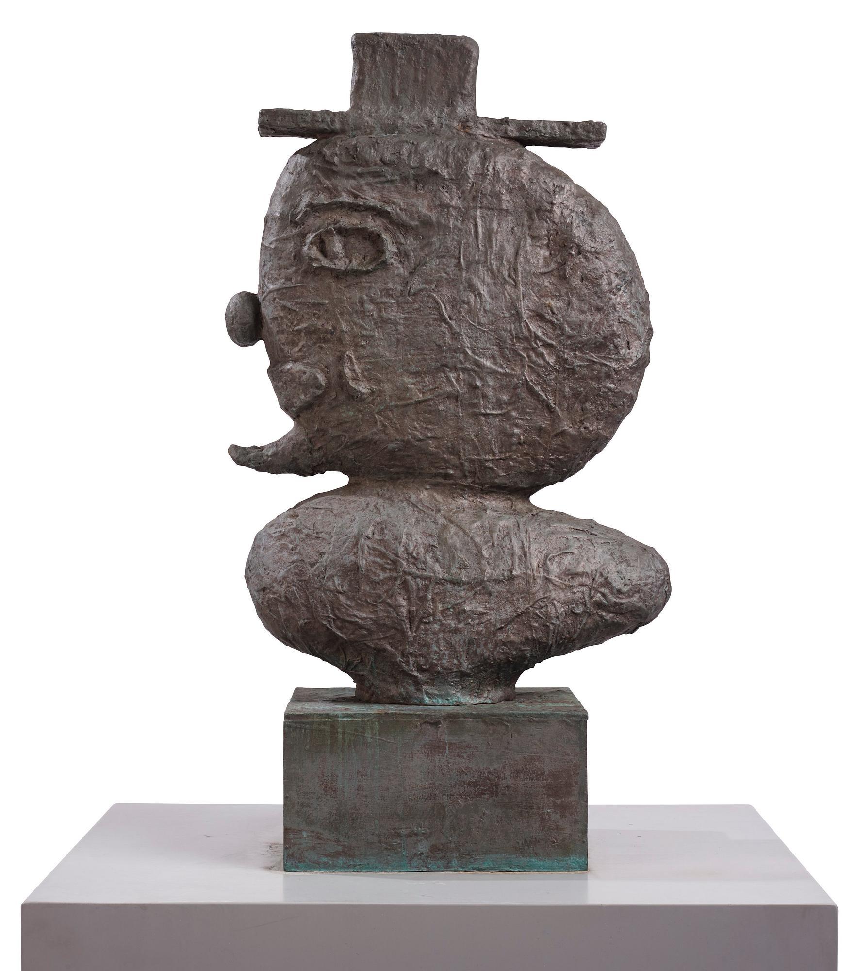 Donald Baechler - \'Man with Hat\'