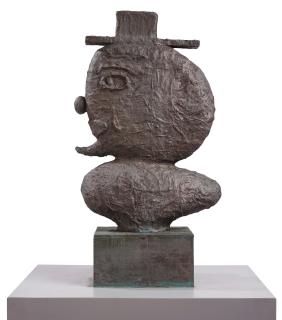 Donald Baechler - \'Man with Hat\'