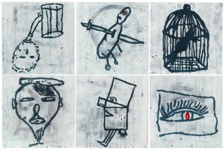 Donald Baechler - No Literal Meaning Here