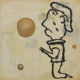 Donald Baechler - Prayer Painting