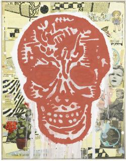 Donald Baechler - Red Skull