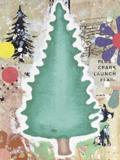 Donald Baechler - Renting with Options (Study)